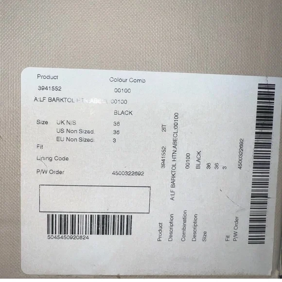 Black Burberry BarktolBuckle Platform Over the Knee High boots sz UK36 US 6 NWT - Picture 13 of 13